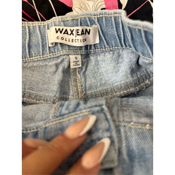 Wax blue Jean shorts - Picture 5 of 11